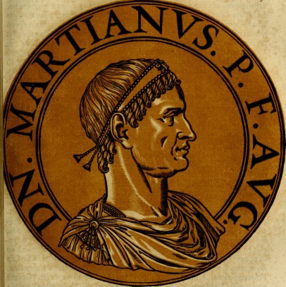Byzantine emperor Marcian (r. 450-457)