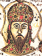 Emperor John VII Palaiologos (r. 1390), regent of Constantinople (1399-1403), son of Andronikos IV and grandson of John V