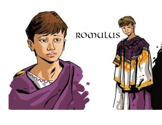 Romulus Augustus, the last Western Roman emperor (r. 475-476)