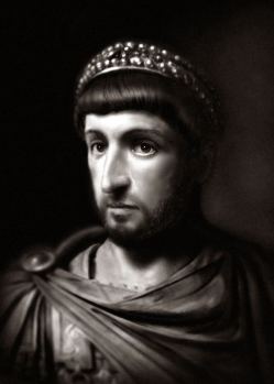 Byzantine emperor Theodosius II (r. 408-450)