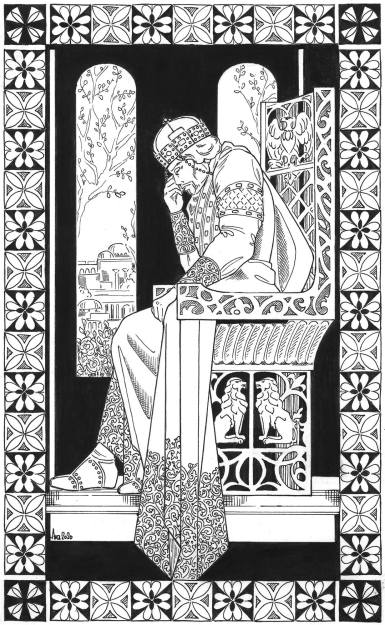 Emperor Isaac II Angelos (r. 1185-1195/ 1203-1204), artist: Ana Cagic