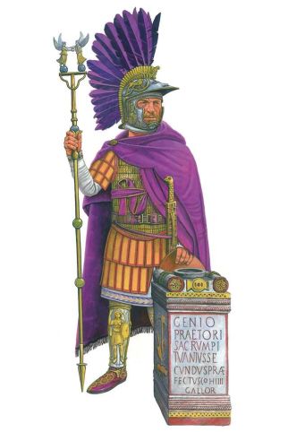Carausius, emperor of the independent Britannic Empire (r. 286-293)
