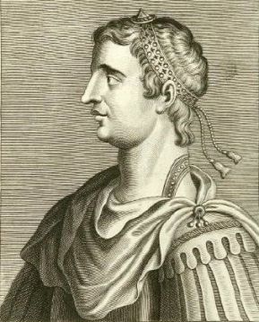 Emperor Gratian of the west (r. 375-383), son of Valentinian I