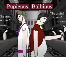 Pupienus and Balbinus, Roman emperors 238