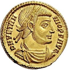 Coin of Emperor Vetranio (r. 350)