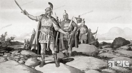 Probus and his army enter Gaul, 280