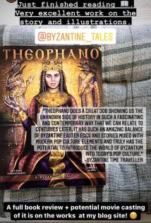 My quick review of Theophano: A Byzantine Tale on my IG story