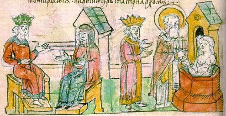 Conversion of Olga to Christianity
