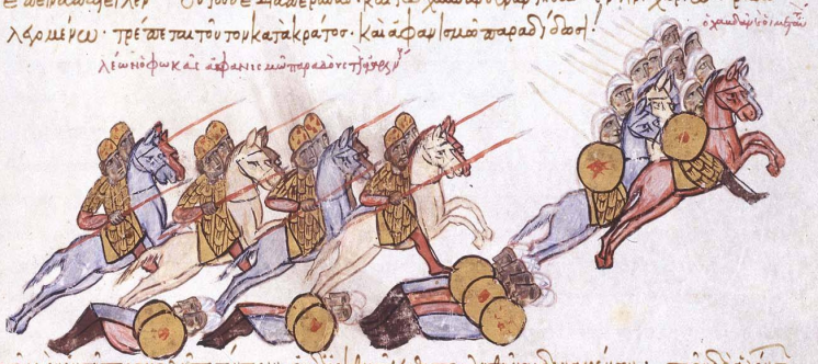 Leo Phokas' army defeats Sayf al-Dawla in 962, Madrid Skylitzes