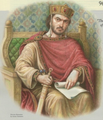 Emperor Nikephoros II Phokas of Byzantium (r. 963-969)