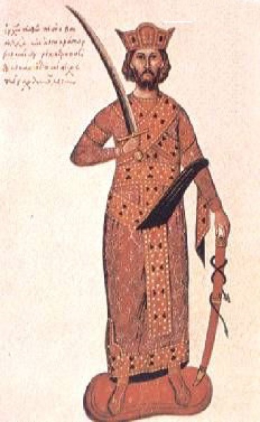 Byzantine emperor Nikephoros II Phokas (r. 963-969), an example of an emperor going from hero to zero
